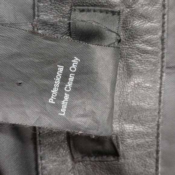 Frenchi Lamb Skin Leather Jacket Blazer Size Large - Picture 5 of 10